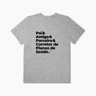 Nome do produto Corretor de Planos de Saúde - Pai, Amigo e Parceiro (Plus Size)