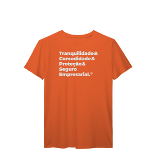 Nome do produto Seguro Empresarial - Tranquilidade, Comodidade e Proteção (T-Shirt Prime)