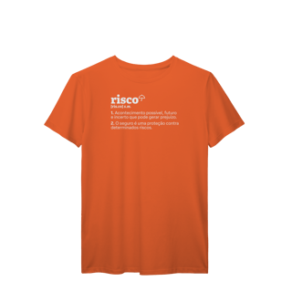 Nome do produto Risco - Explicando o Segurês (T-Shirt Prime)