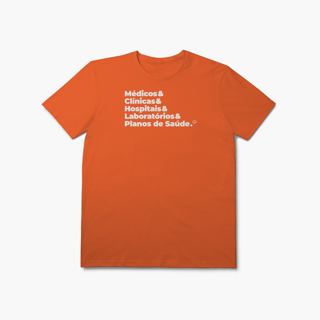 Nome do produto Planos de Saúde - Médicos, Hospitais e Laboratórios (T-Shirt Prime)