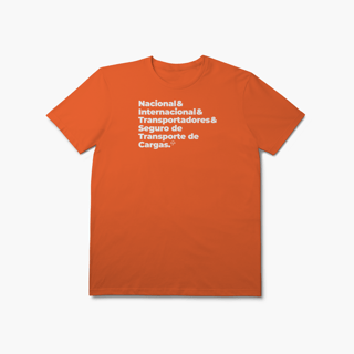 Nome do produto Seguro de Transporte de Carga - Nacional, Internacional e Transportadores (T-Shirt Prime)
