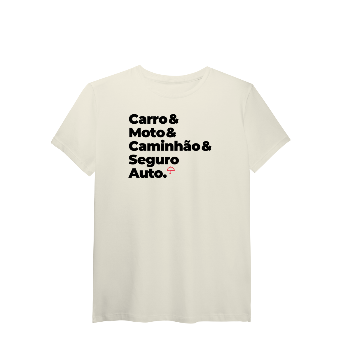 Nome do produto: Seguro Auto - Carro, Moto e Caminhão (T-Shirt Algodão Pima)