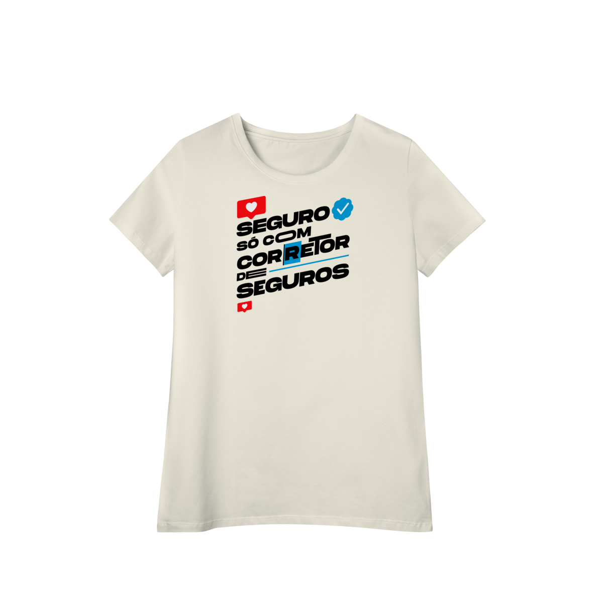 Nome do produto: Seguro Só Com Corretor de Seguros (Baby Long Algodão Pima)