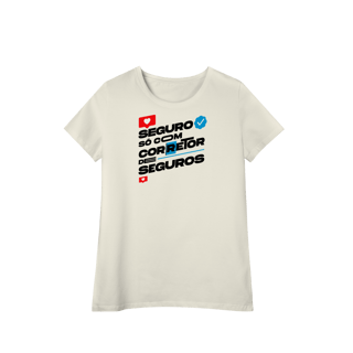 Seguro Só Com Corretor de Seguros (Baby Long Algodão Pima)