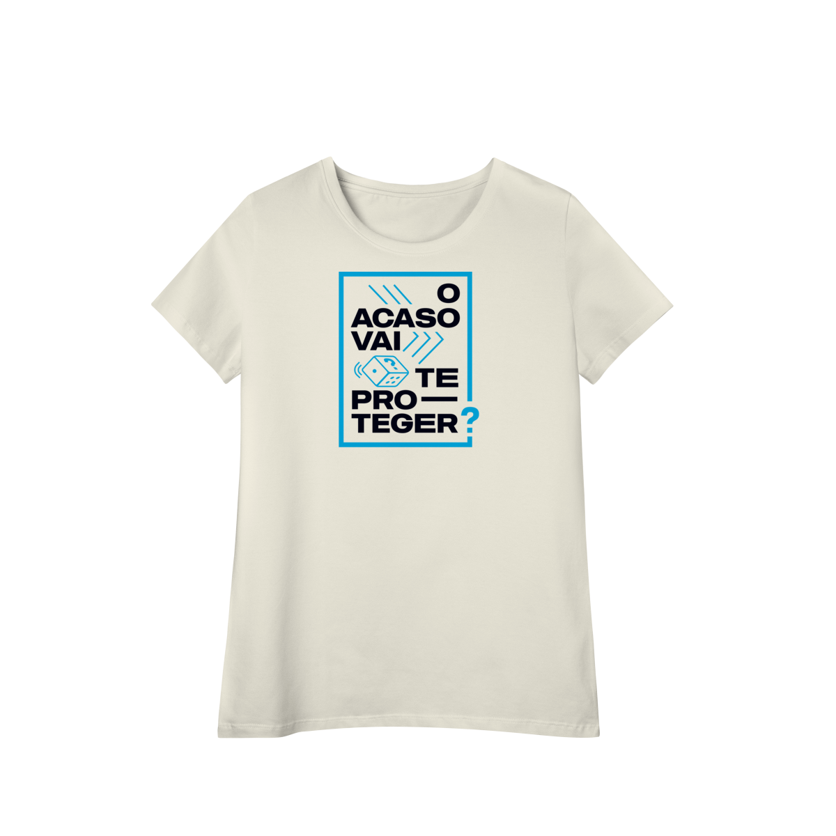 Nome do produto: O Acaso Vai Te Proteger? (Baby Long Algodão Pima)