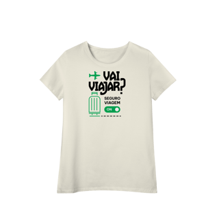 Vai Viajar? Seguro Viagem ON (Baby Long Algodão Pima)