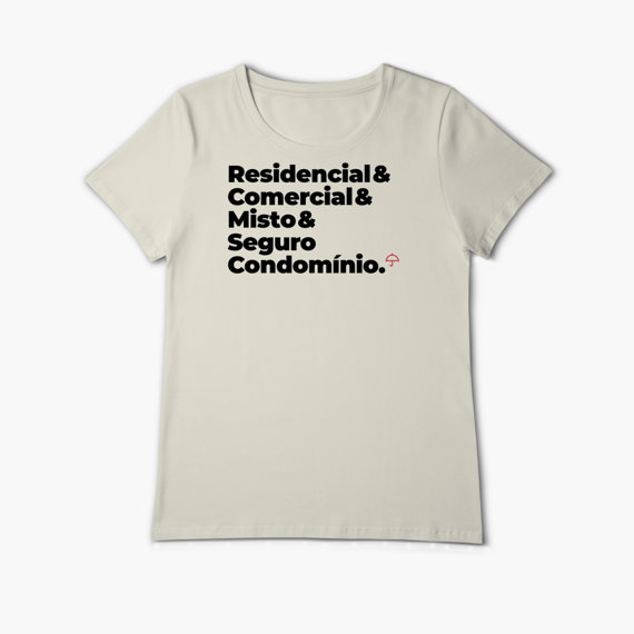 Seguro Condomínio - Residencial, Comercial e Misto (Baby Long Algodão Pima)