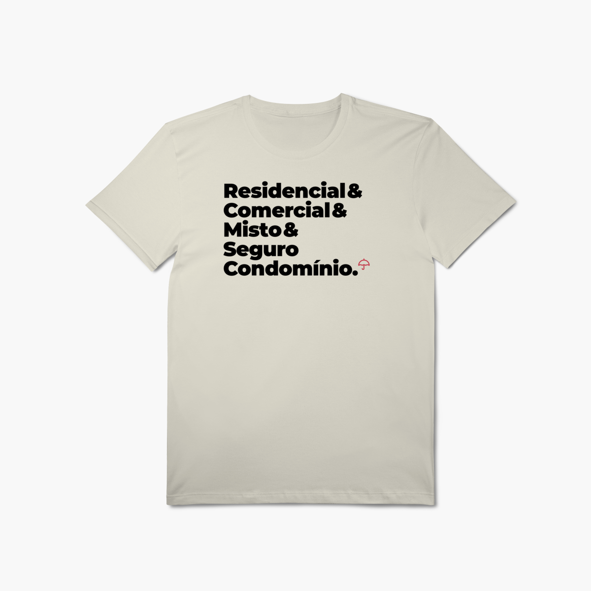 Nome do produto: Seguro Condomínio - Residencial, Comercial e Misto (T-Shirt Algodão Pima)