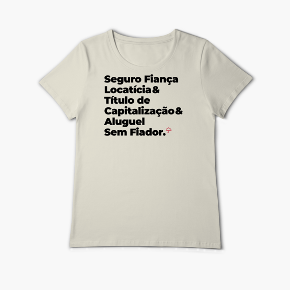 Aluguel Sem Fiador com Seguro Fiança Locatícia e Título de Capitalização (Baby Long Algodão Pima)