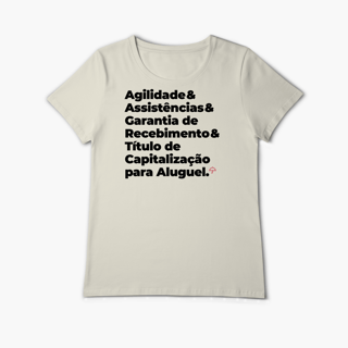 Título de Capitalização para Aluguel - Agilidade, Assistência e Garantia de Recebimento (Baby Long Algodão Pima)
