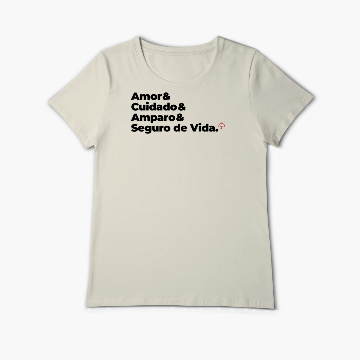 Nome do produto: Seguro de Vida - Amor, Cuidado e Amparo (Baby Long Algodão Pima)