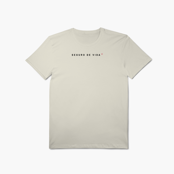 Seguro de Vida - Minimalista (T-Shirt Algodão Pima)