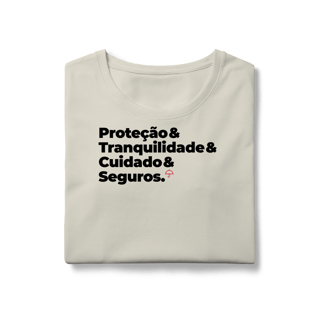 Nome do produto Seguros - Tranquilidade, Cuidado e Proteção (Baby Long Algodão Pima)
