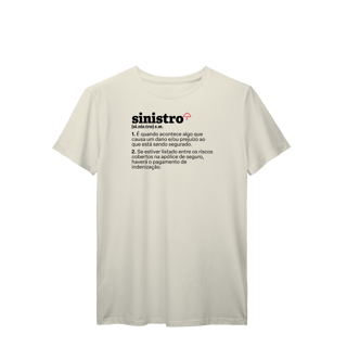Nome do produto Sinistro - Explicando o Segurês (T-Shirt Prime)