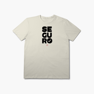 Nome do produto Seguro - Mais Seguro (T-Shirt Prime)