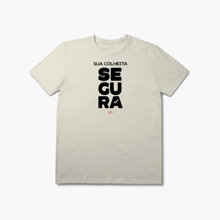 Nome do produto Sua Colheita Segura (T-Shirt Prime)