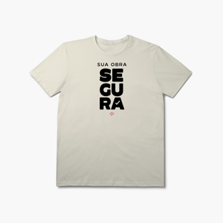 Nome do produto Sua Obra Segura (T-Shirt Prime)