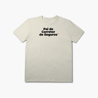 Nome do produto Pai de Corretor de Seguros (T-Shirt Prime)