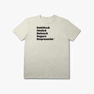 Nome do produto Seguro Empresarial - Estética, Moda e Beleza (T-Shirt Prime)