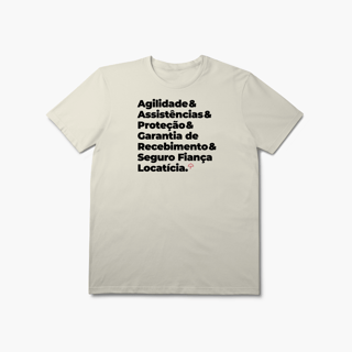 Nome do produto Seguro Fiança Locatícia - Agilidade, Assistência, Proteção e Garantia de Recebimento (T-Shirt Prime)
