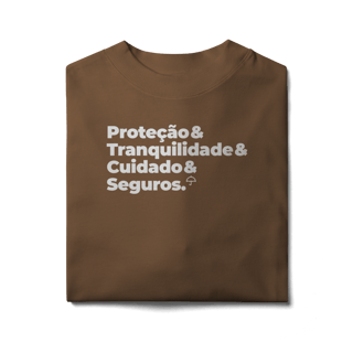 Nome do produto Seguros - Tranquilidade, Cuidado e Proteção (Oversized)