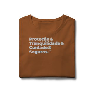 Nome do produto Seguros - Tranquilidade, Cuidado e Proteção (Baby Long Algodão Pima)