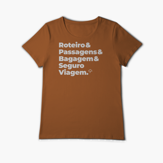 Nome do produto Seguro Viagem - Roteiro, Passagens e Bagagem (Baby Long Algodão Pima)