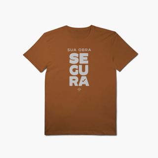 Nome do produto Sua Obra Segura (T-Shirt Algodão Pima)