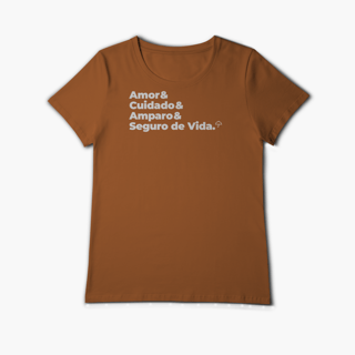 Nome do produto Seguro de Vida - Amor, Cuidado e Amparo (Baby Long Algodão Pima)