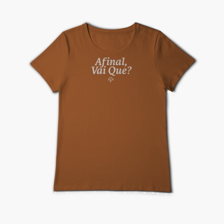 Nome do produto Afinal, Vai Que? (Baby Long Algodão Pima)