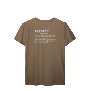 Nome do produto Seguro - Explicando o Segurês (T-Shirt Prime)