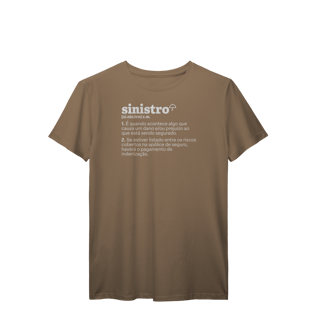 Nome do produto Sinistro - Explicando o Segurês (T-Shirt Prime)