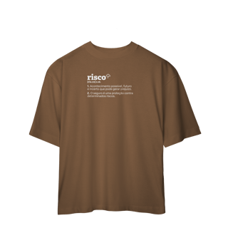 Nome do produto Risco - Explicando o Segurês (Oversized)