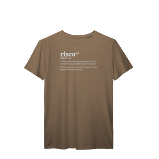 Nome do produto Risco - Explicando o Segurês (T-Shirt Prime)