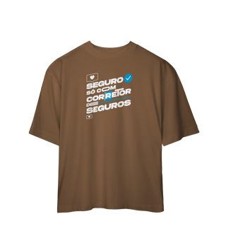 Nome do produto Seguro Só Com Corretor de Seguros (Oversized)