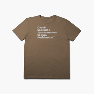 Nome do produto Seguro Residencial - Casa, Sobrado e Apartamento (T-Shirt Prime)