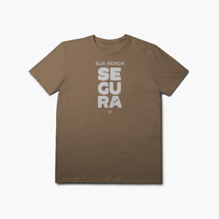 Nome do produto Sua Renda Segura (T-Shirt Prime)