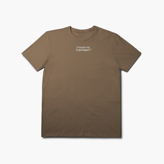 Nome do produto O acaso vai te proteger? (T-Shirt Prime)