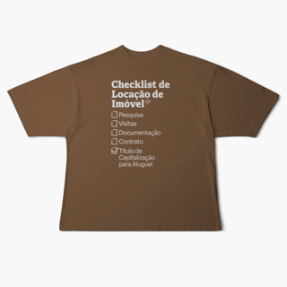 Nome do produto Checklist de Locação de Imóvel com Título de Capitalização para Aluguel (Oversized)