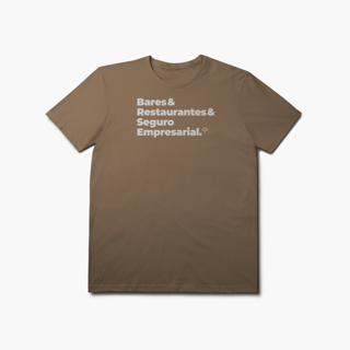 Nome do produto Seguro Empresarial - Bares e Restaurantes (T-Shirt Prime)