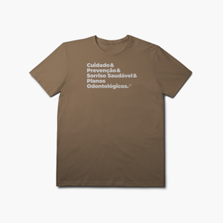 Nome do produto Planos Odontológicos - Cuidado, Prevenção e Sorriso Saudável (T-Shirt Prime)