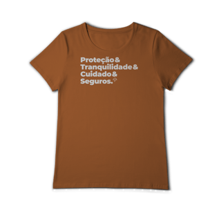 Nome do produto Seguros - Tranquilidade, Cuidado e Proteção (Baby Long Algodão Pima)
