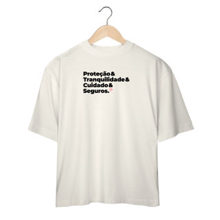 Nome do produto Seguros - Tranquilidade, Cuidado e Proteção (Oversized)
