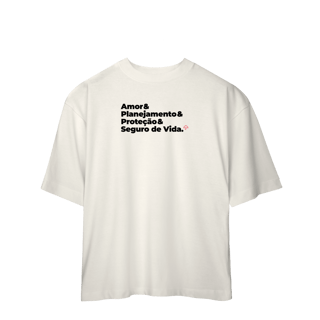 Nome do produto Seguro de Vida - Amor, Planejamento e Proteção (Oversized)