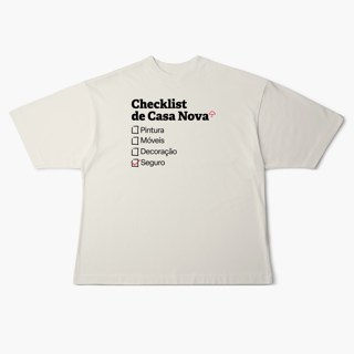 Nome do produto Checklist de Casa Nova com Seguro Residencial (Oversized)