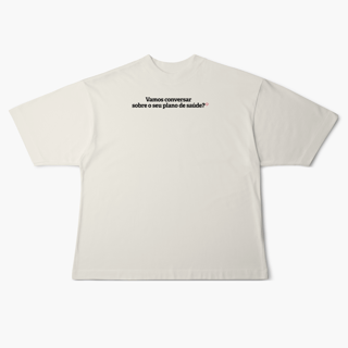 Nome do produto Vamos conversar sobre o seu Plano de Saúde? (Oversized)