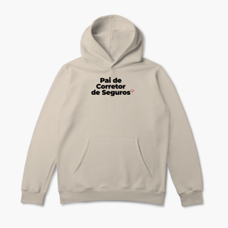 Nome do produto Pai de Corretor de Seguros (Moletom Canguru)