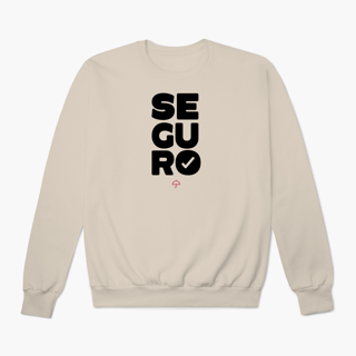 Nome do produto Seguro - Mais Seguro (Moletom Prime)