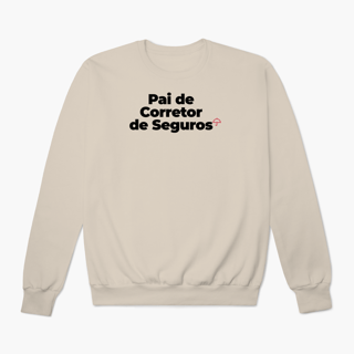 Nome do produto Pai de Corretor de Seguros (Moletom Prime)