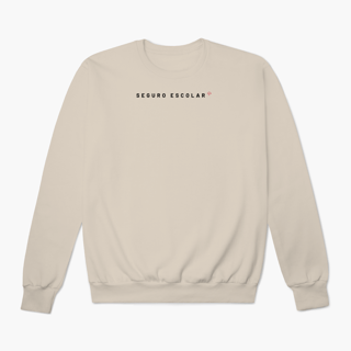 Nome do produto Seguro Escolar - Minimalista (Moletom Prime)